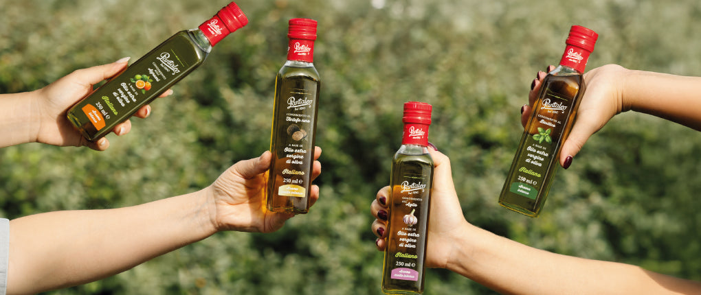 I nuovi condimenti aromatizzati a base di olio EVO Pantaleo