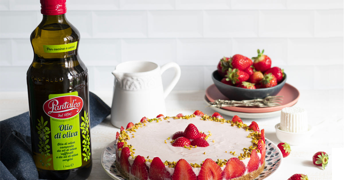 Olio Pantaleo - Cheesecake alle fragole