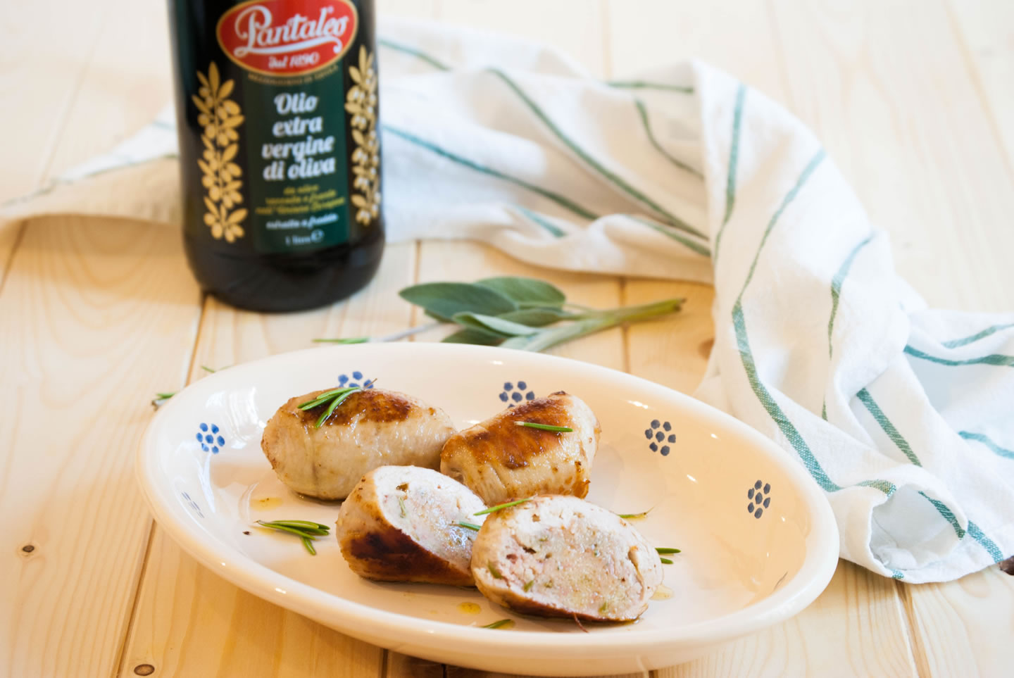 Olio Pantaleo - Involtini di tacchino ripieni