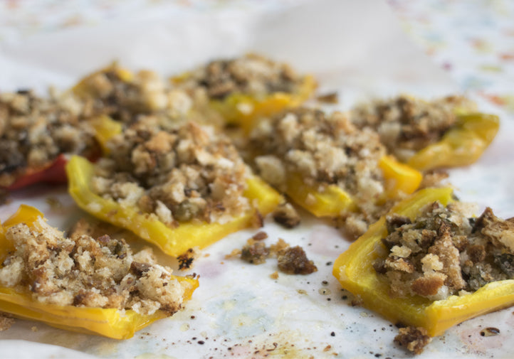 Olio Pantaleo - Peperoni gratinati