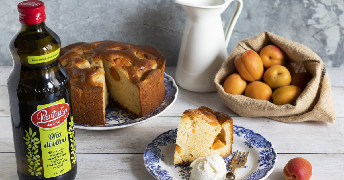 Olio Pantaleo - Torta soffice di albicocche