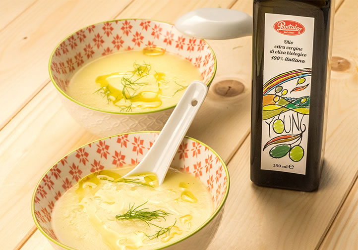 Olio Pantaleo - Vellutata di porri e patate