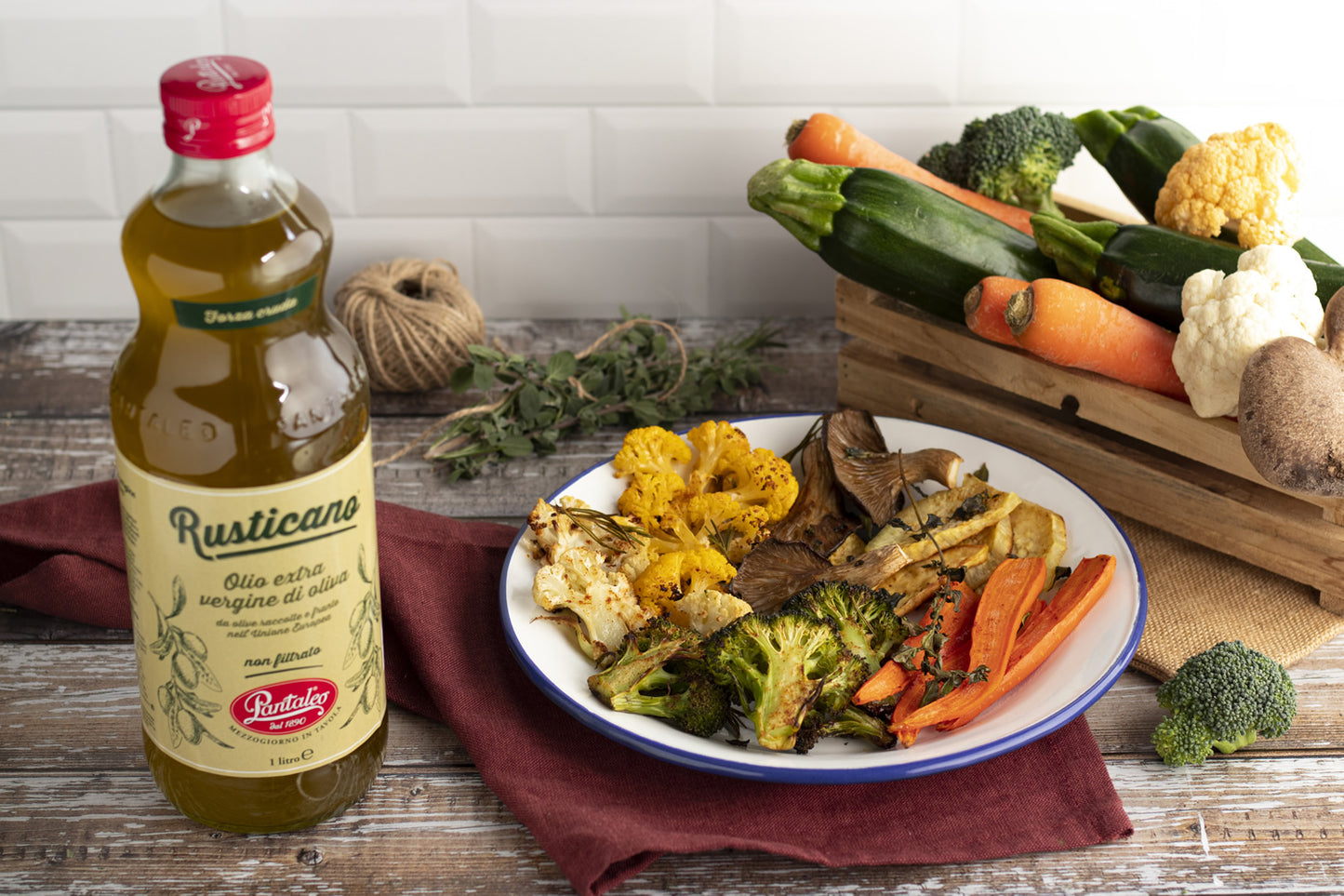 Olio Pantaleo - Verdure miste speziate arrosto