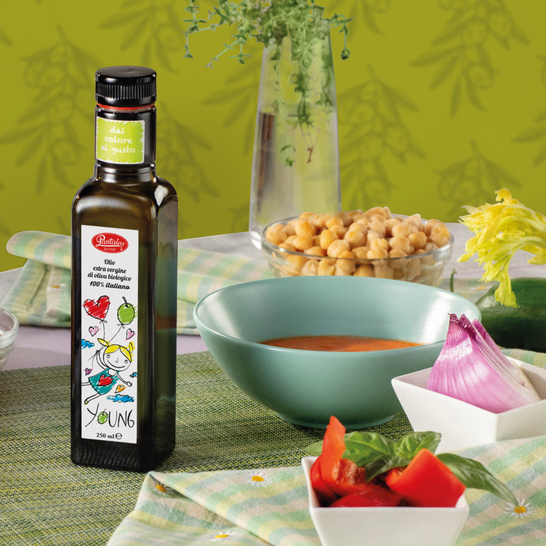 Organic 100% Italian Young extra-virgin olive oil