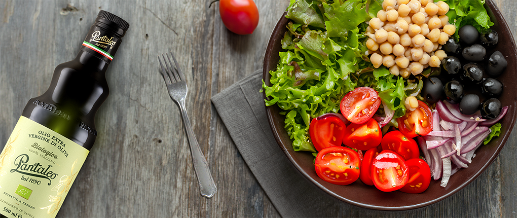 L'olio extra vergine di oliva nella cucina vegetariana