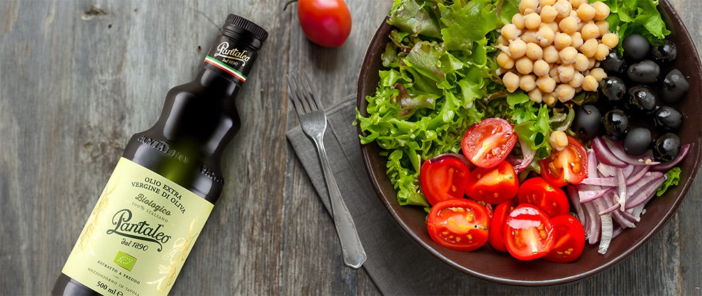 L'olio extra vergine di oliva nella cucina vegetariana