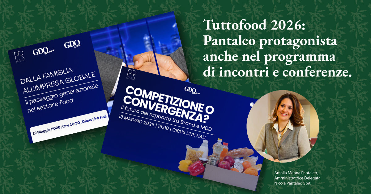 Tuttofood 2026: Pantaleo protagonista anche nel programma di incontri e conferenze