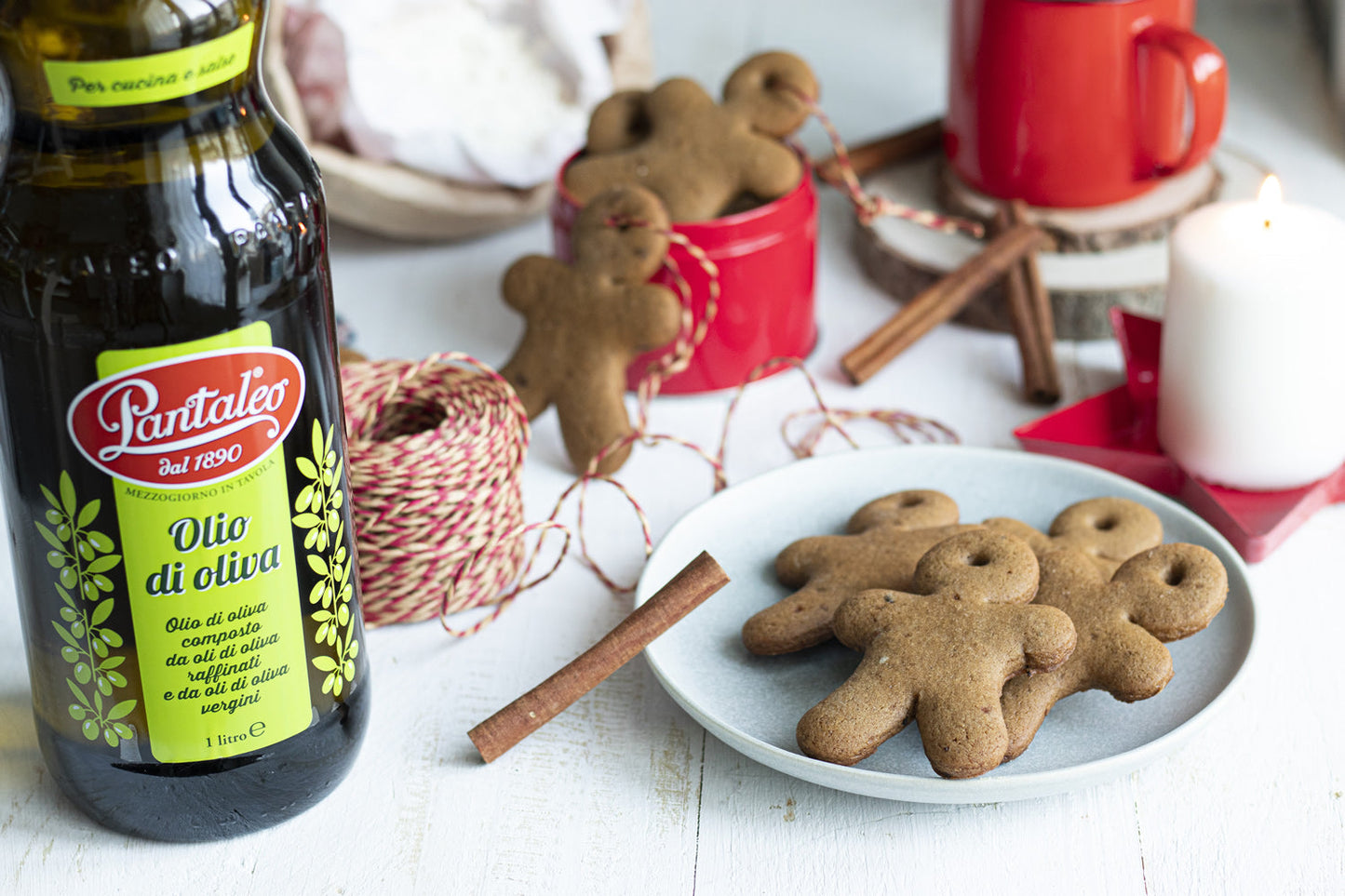 Biscotti di pan di zenzero all'olio