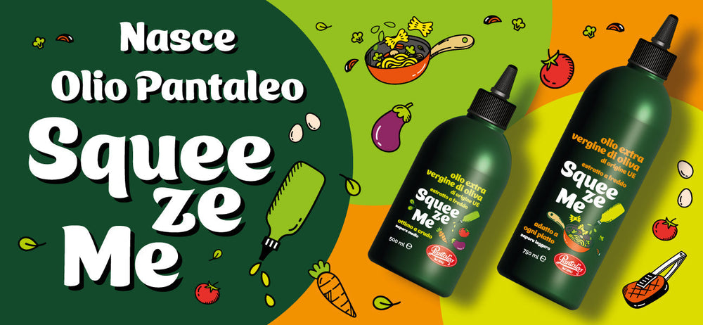 Oli Extra Vergine Squeeze Me Pantaleo: praticità e gusto in cucina