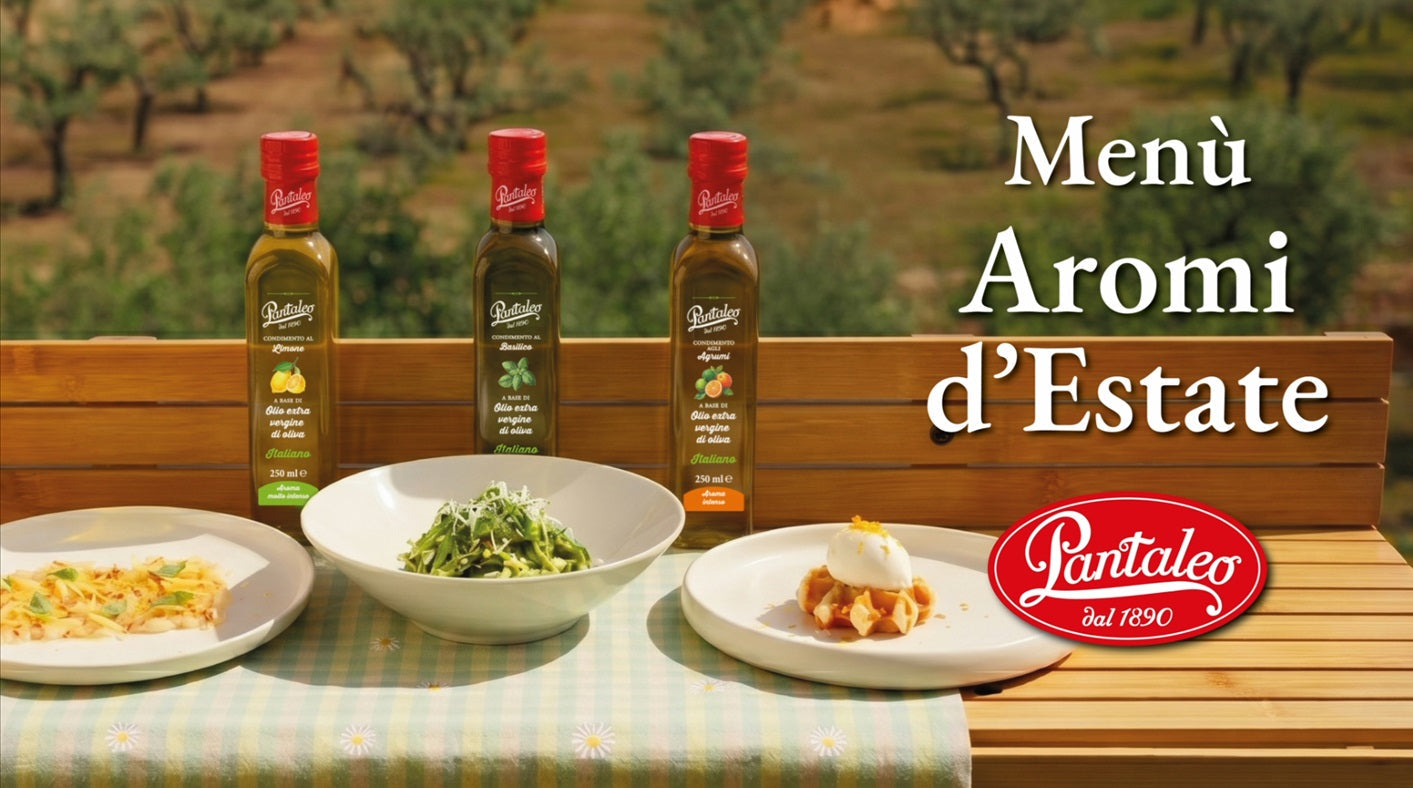 Menù Aromi d’Estate: ricette fresche con oli extravergine aromatizzati