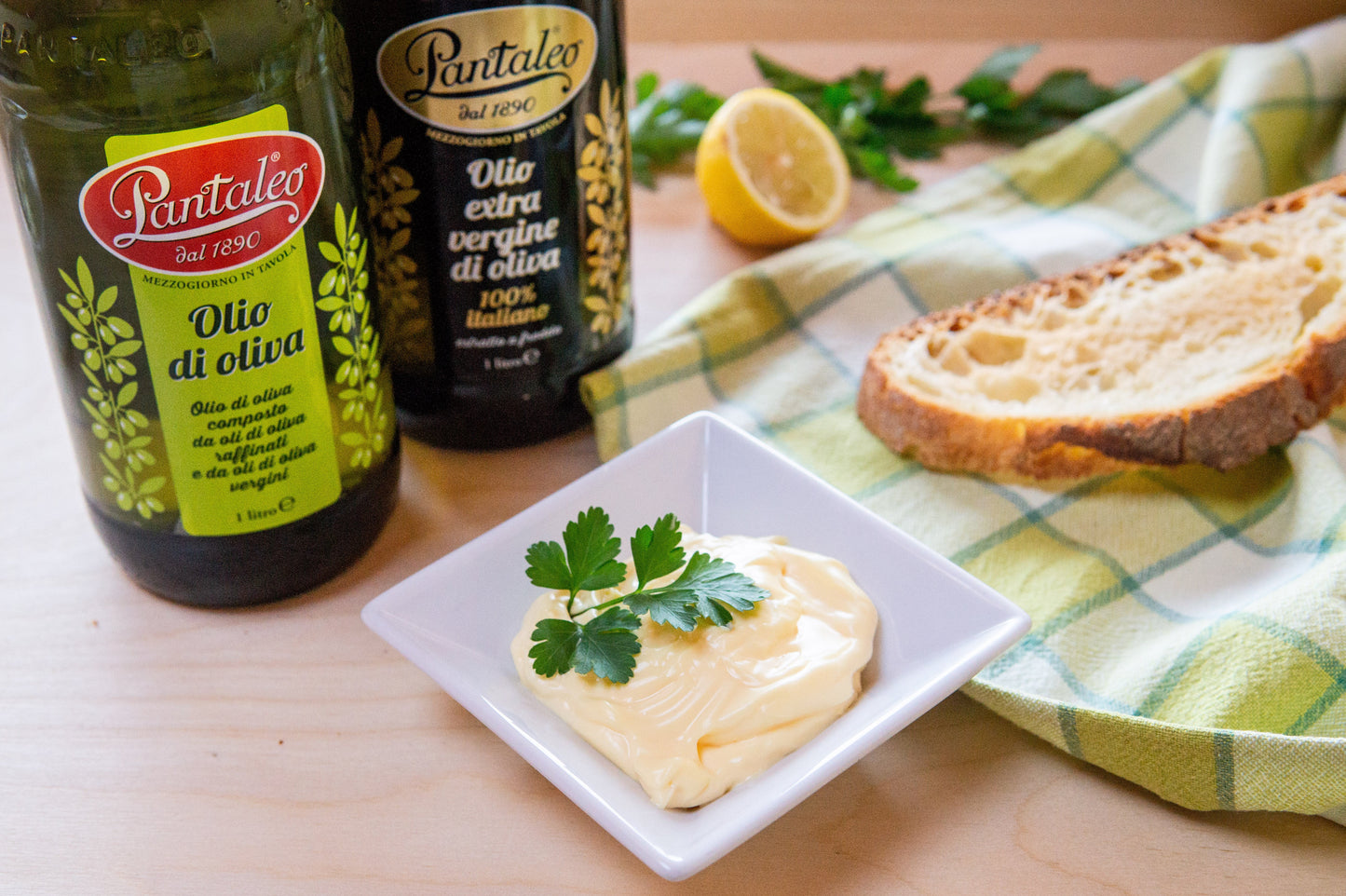 Olio Pantaleo - Maionese all'olio extra vergine e limone