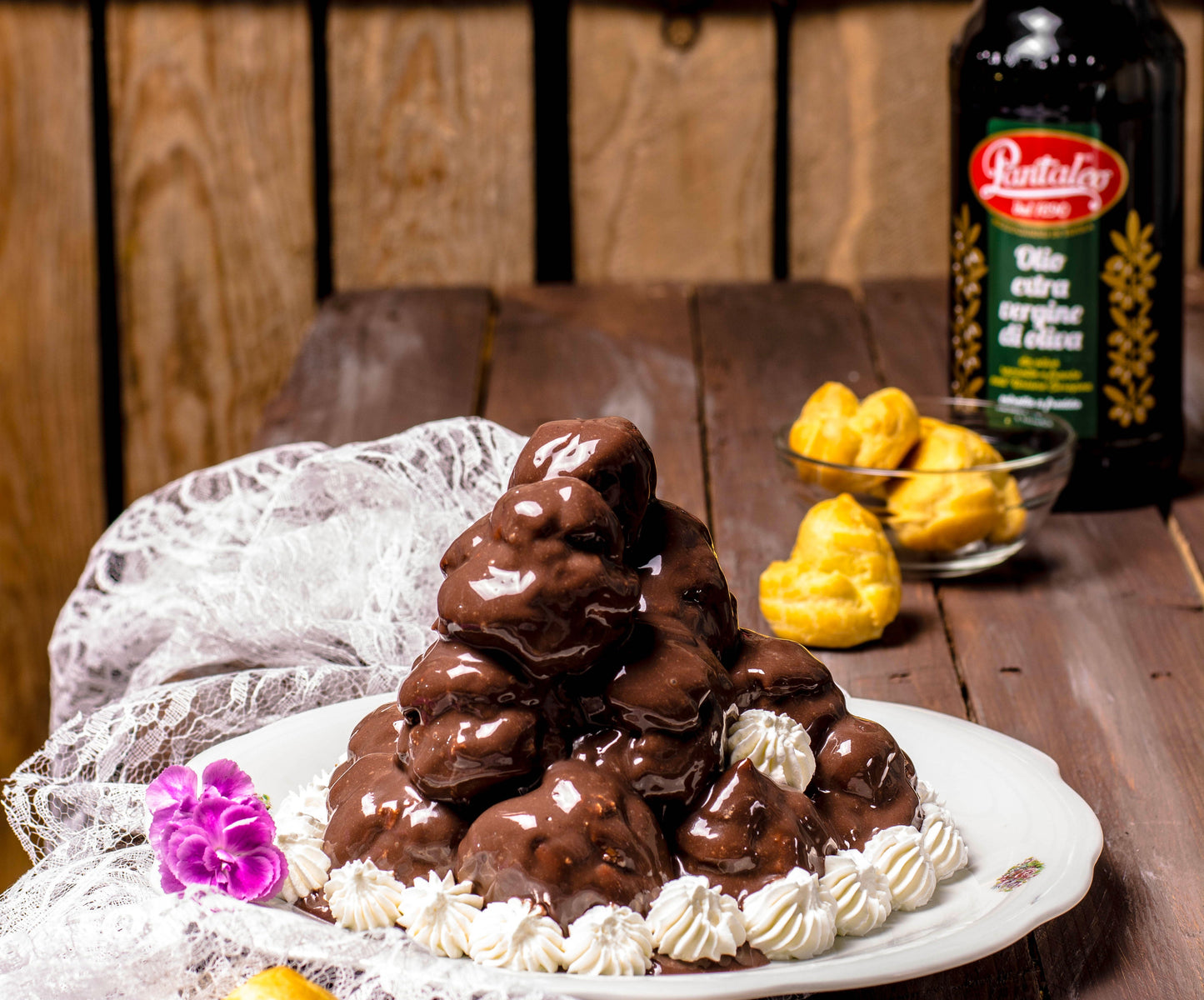 Olio Pantaleo - Profiteroles con bignè all’olio di oliva