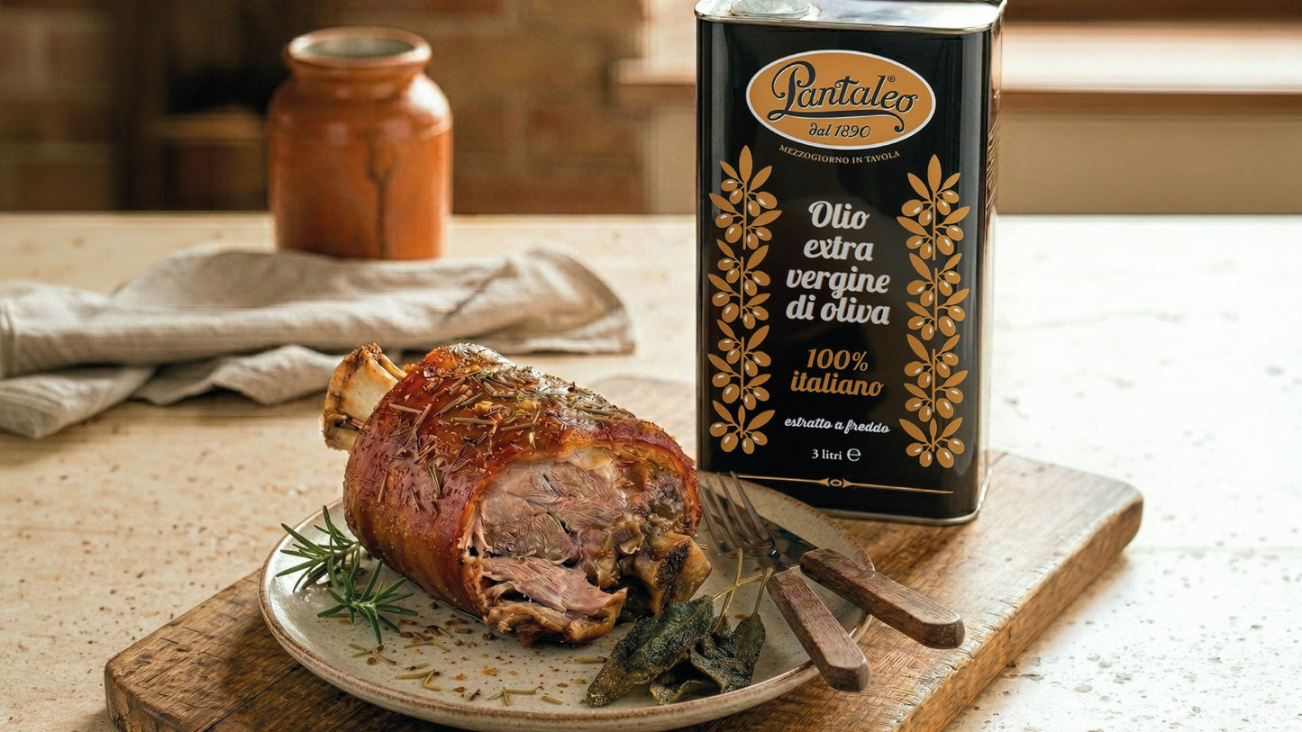 Stinco di maiale al forno
