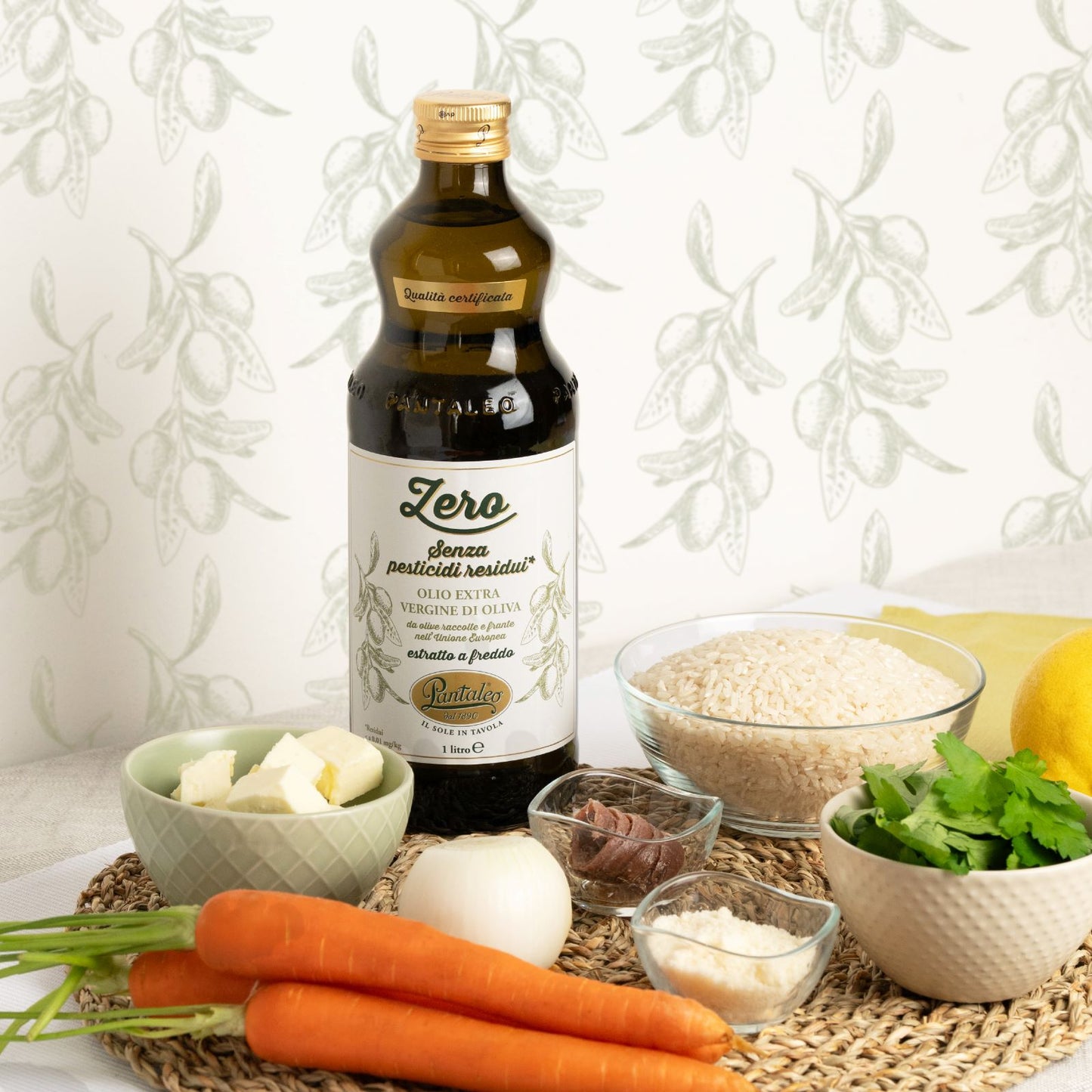 
                  
                    Extra Virgin Olive Oil “Zero – No Residual Pesticides”
                  
                