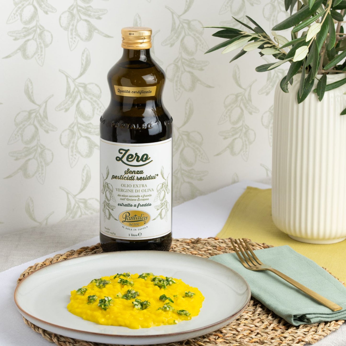 
                  
                    Extra Virgin Olive Oil “Zero – No Residual Pesticides”
                  
                